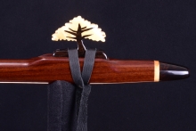 Grenadillo  Native American Flute, Minor, Mid A-4, #H22F